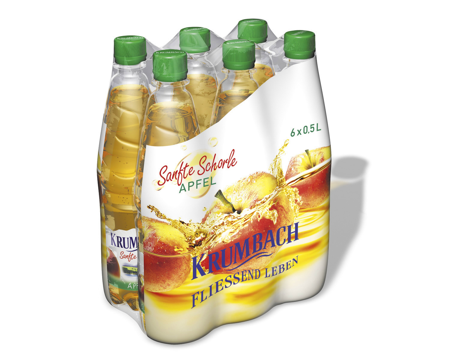 Halbliter Apfel 6-Pack