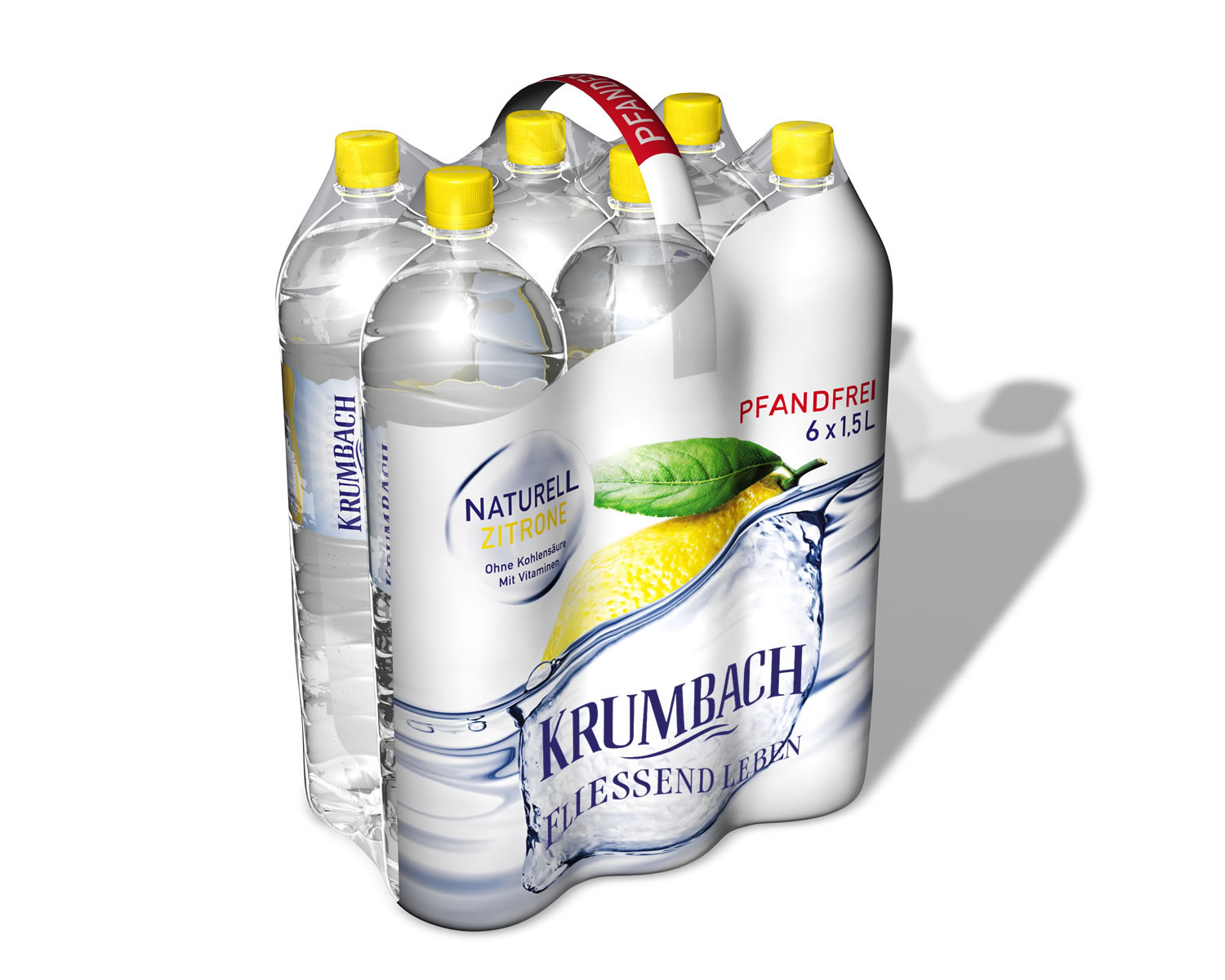 Naturell Zitrone 6-Pack